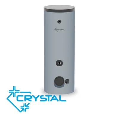 Комбиниран бойлер Crystal 160 L, с 1 увеличен топлообменник