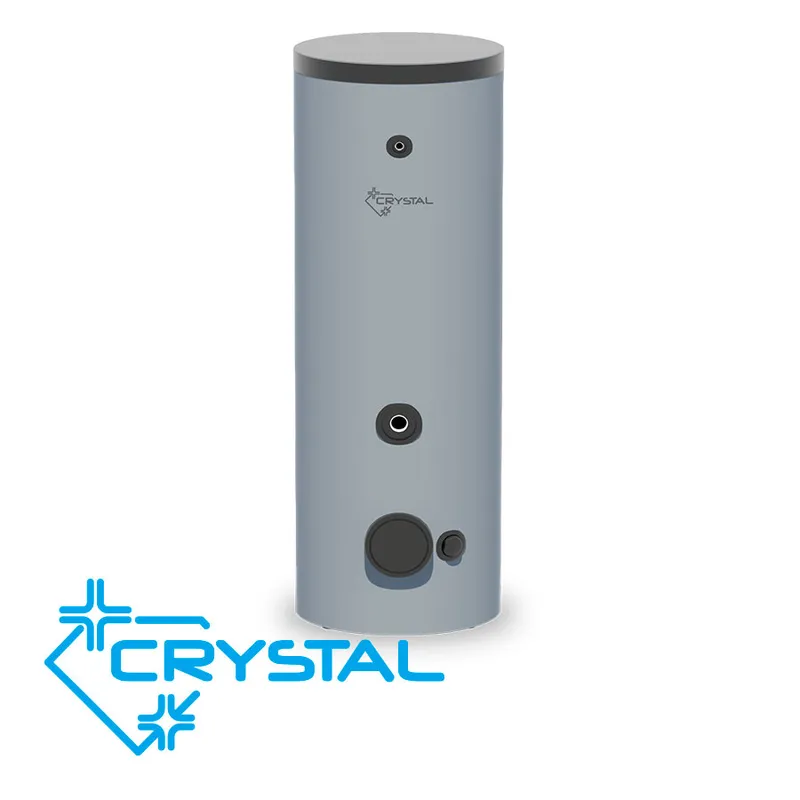Комбиниран бойлер Crystal 160 L, с 1 увеличен топлообменник